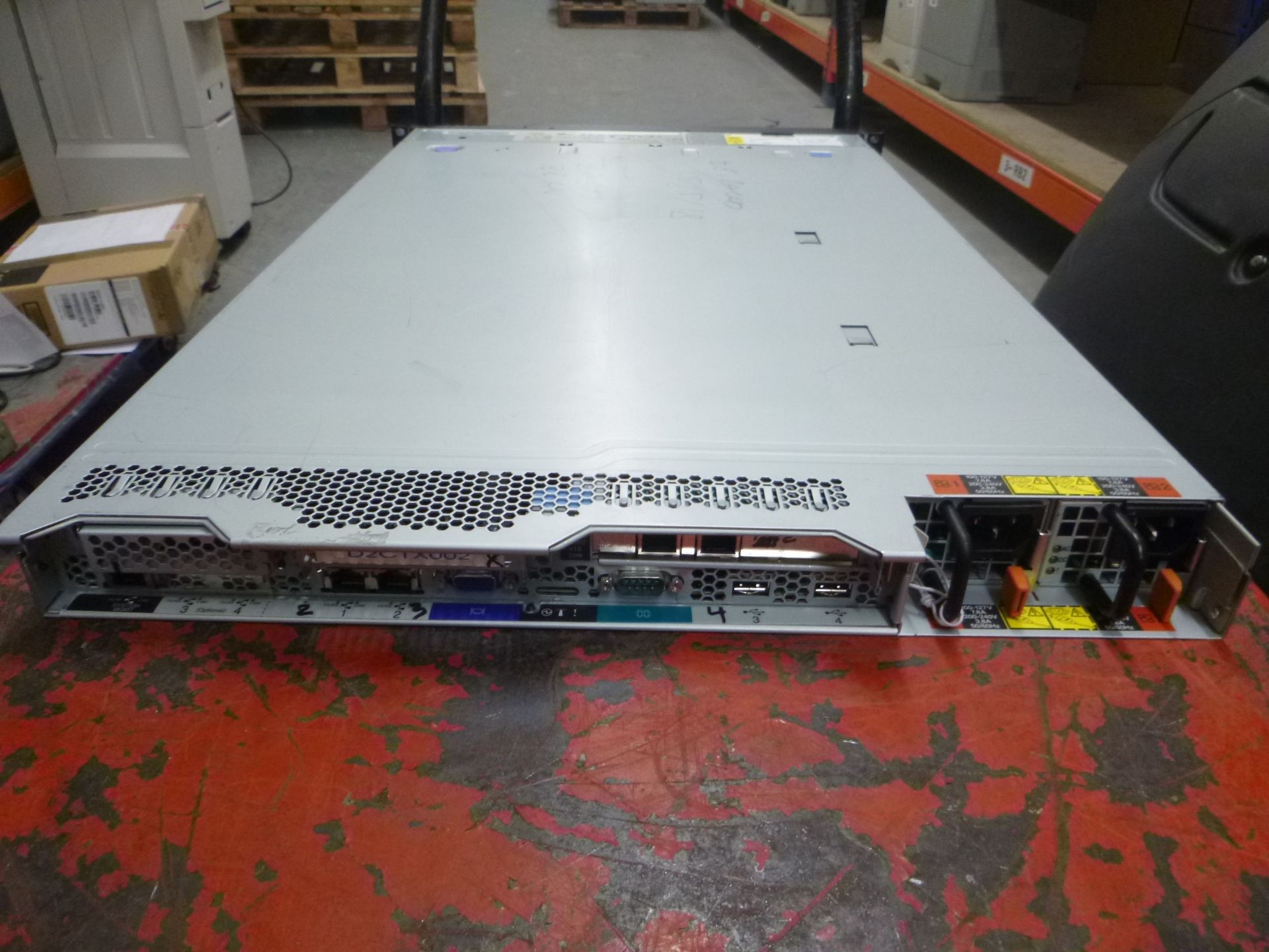 IBM SYSTEM X3550 M3 1U RACKMOUNT FILE SERVER. 2 X QUAD CORE (X5550) 2.67GHZ PROCESSOR. 16GB RAM, 2 X - Image 2 of 2