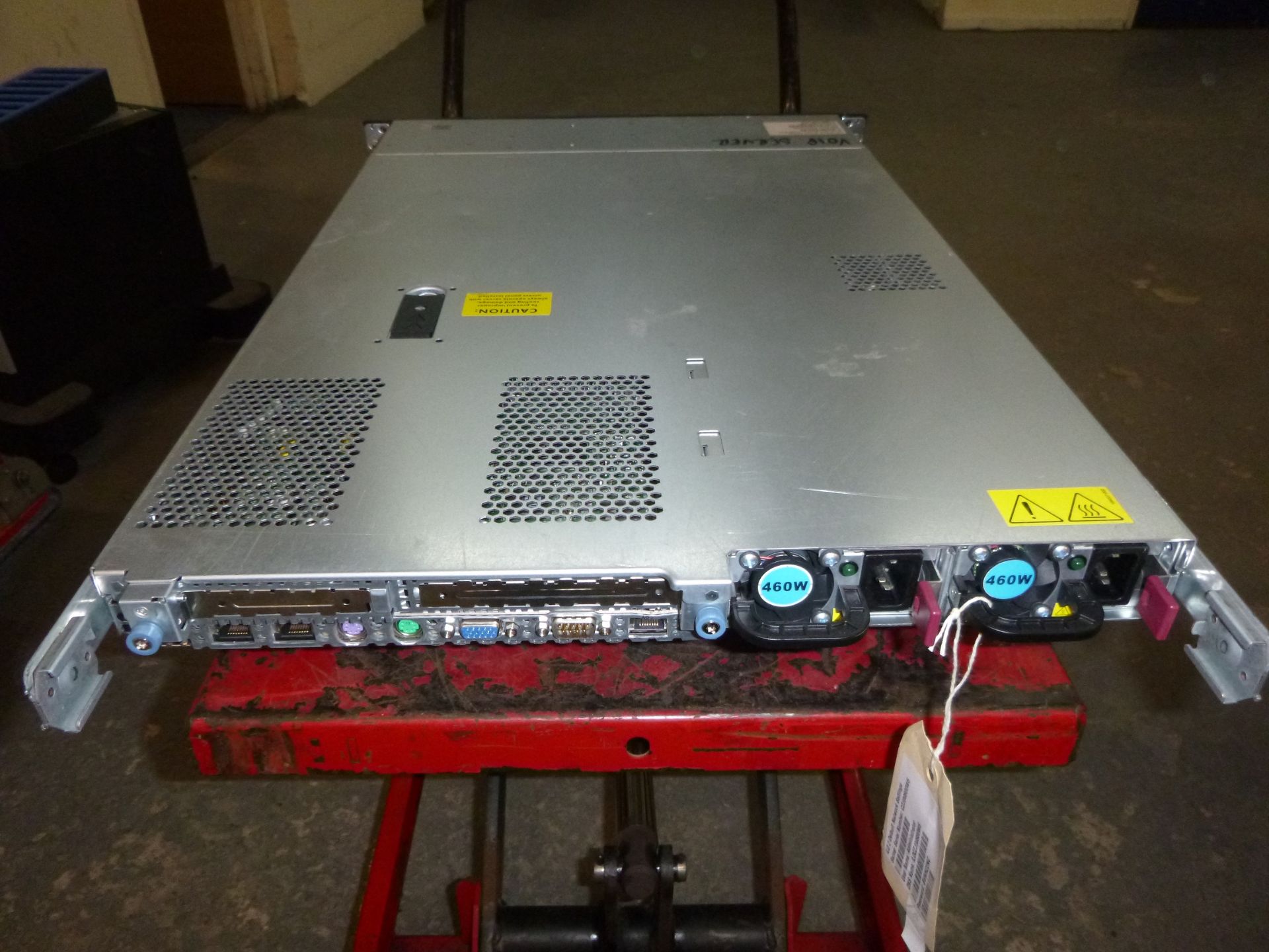 HP PROLIANT DL360 G6 IU RACKMOUNT FILE SERVER. 2 X XEON QUAD CORE E5520 2.27GHZ PROCESSORS. 4GB RAM, - Image 2 of 2