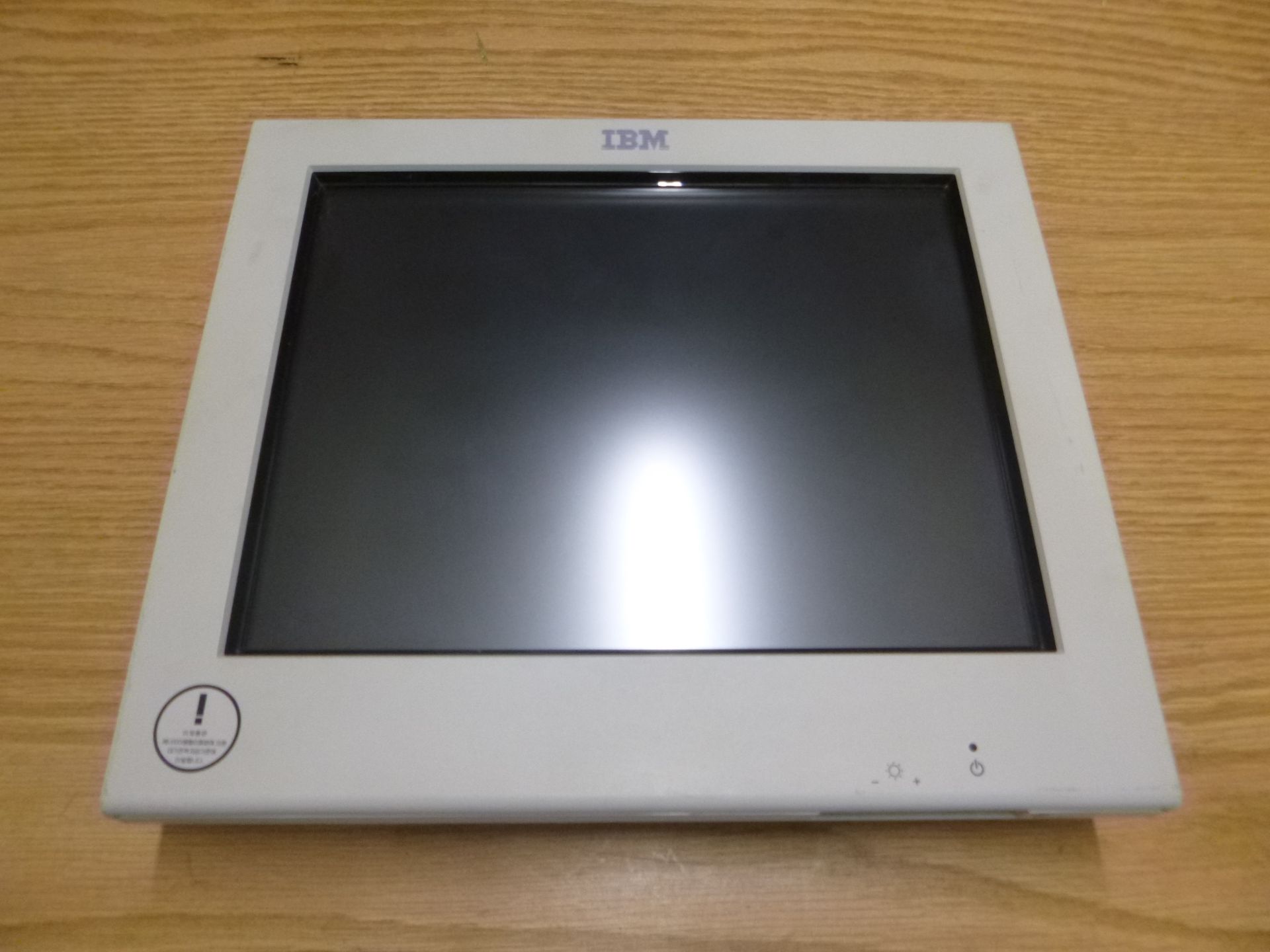 IBM 4820-21W 12" Display LCD Touchscreen POS Monitor.3 X USB, 1 X VGA. NO PSU