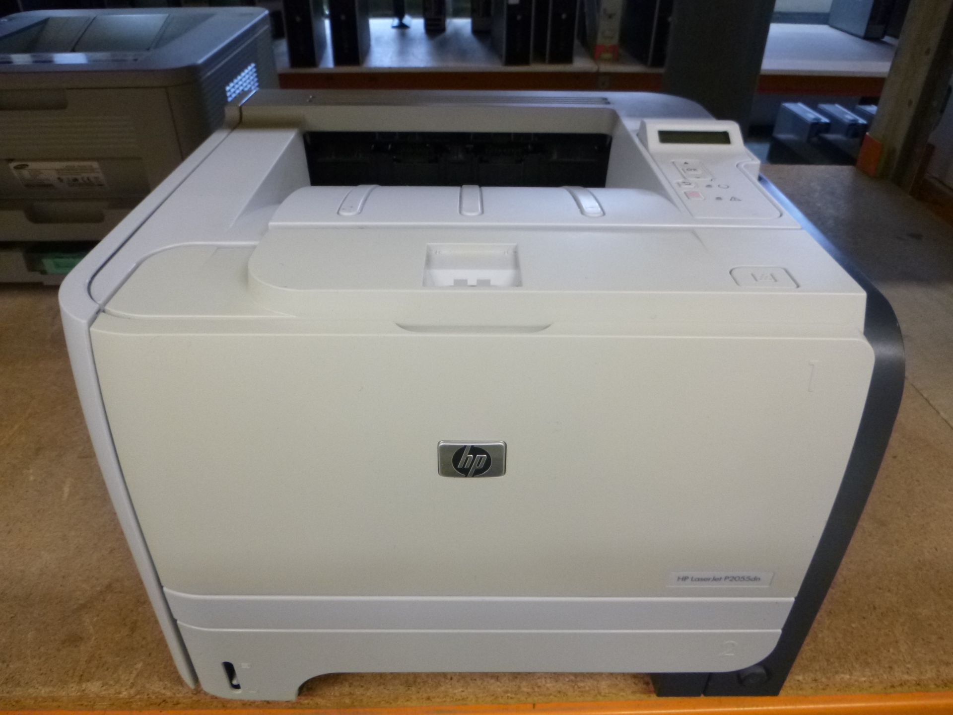 HP LaserJet P2055dn A4 Network Laser Printer. WITH EXTRA TRAY & TESTPRINT.