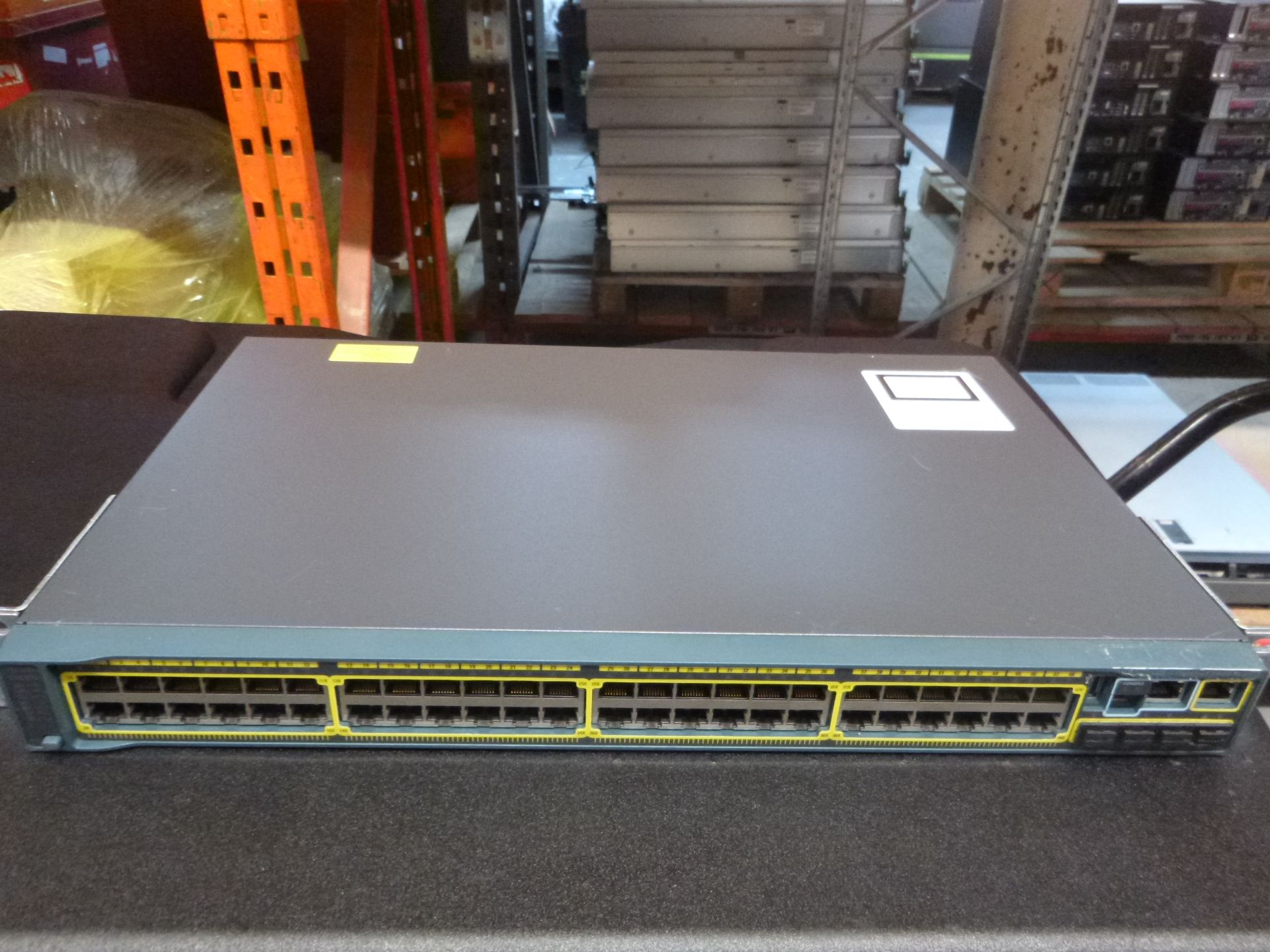 CISCO CATALYST 2960 S SERIES 48 PORT NETWORK SWITCH. MODEL WS-C2960S-48TS-L V07.