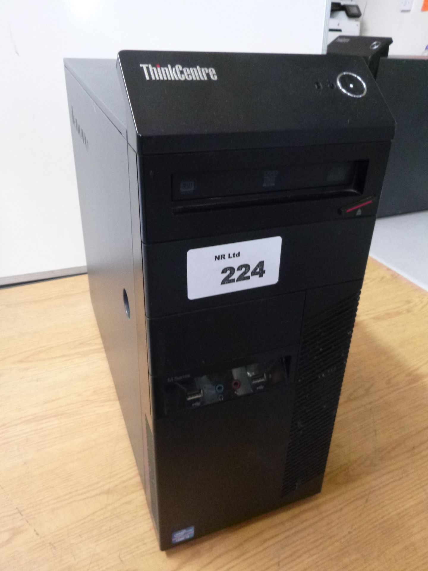 LENOVO THINKCENTRE TOWER COMPUTER. CORE i3 3.3GHZ PROCESSOR, 4GB RAM, 500GB HDD, DVDRW