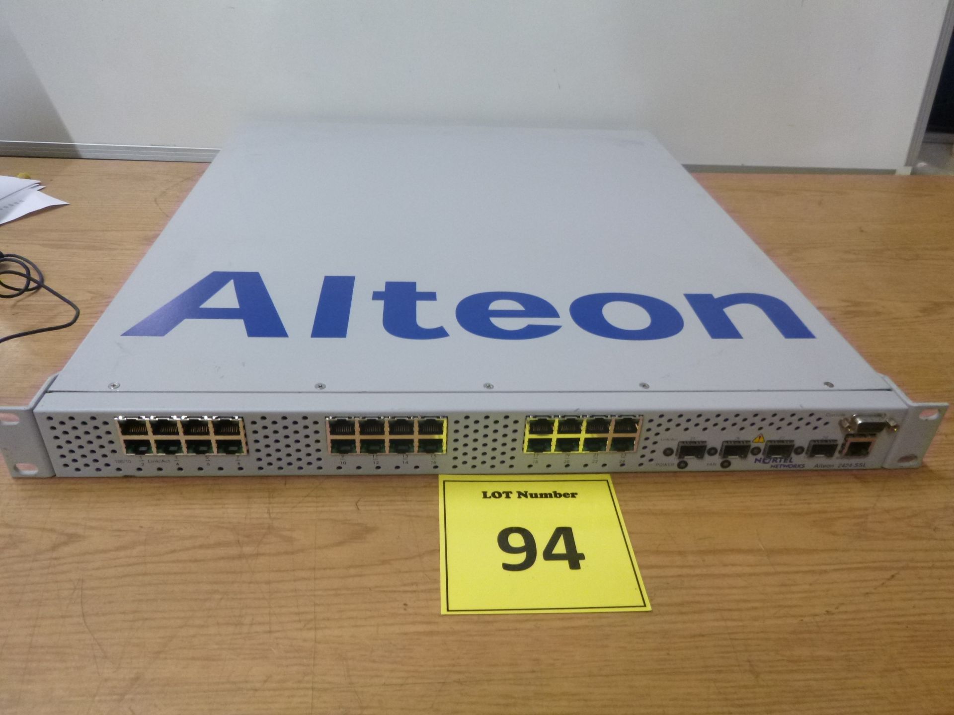 Nortel Alteon Application Switch 2424-SSL - load balancing device