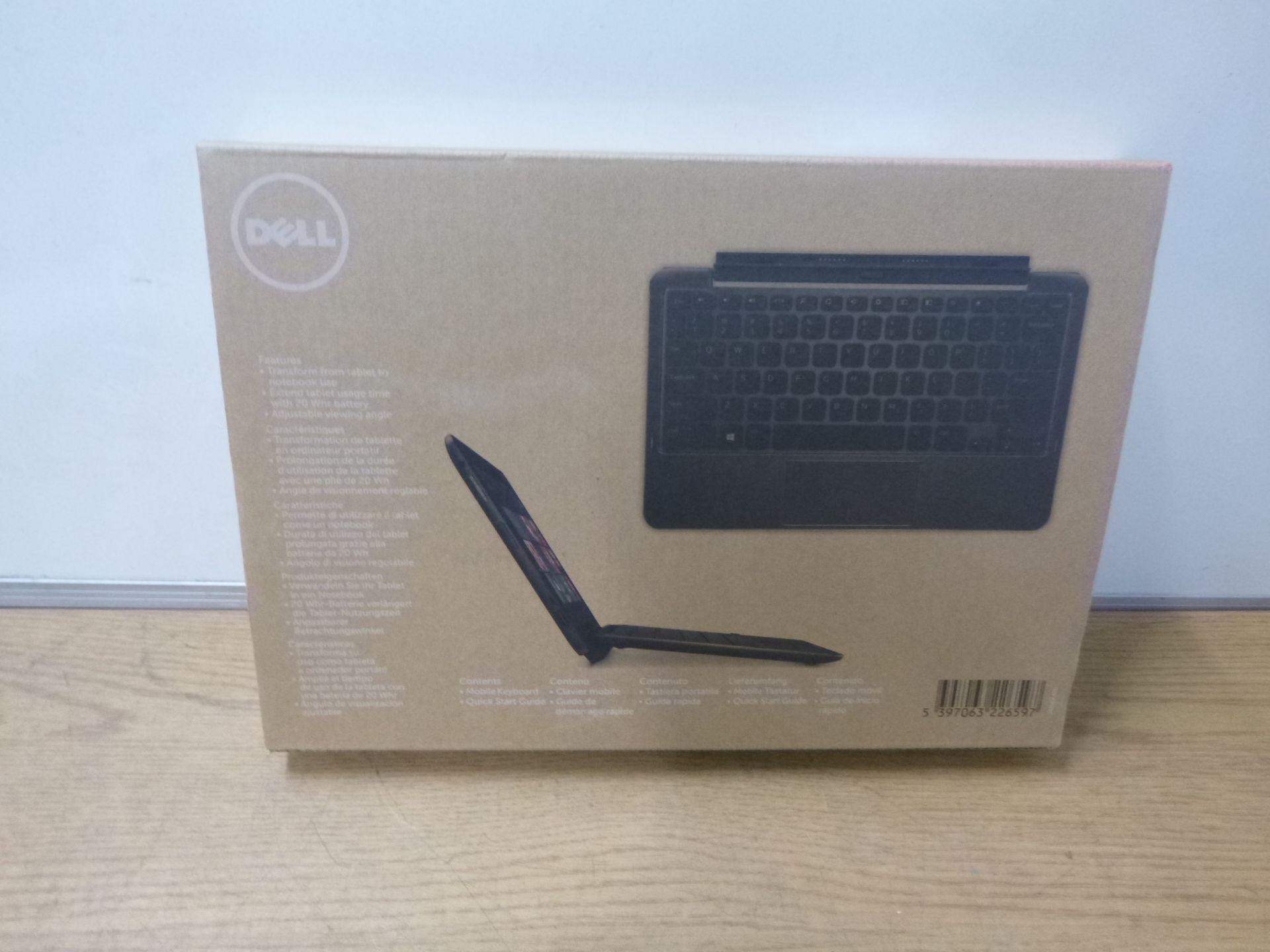 DELL SLIM TABLET KEYBOARD FOR DELL VENUE 11 PRO 5130 / 7130 / 7139 TABLET. BOXED. (NOT ORIGINAL - Image 2 of 2