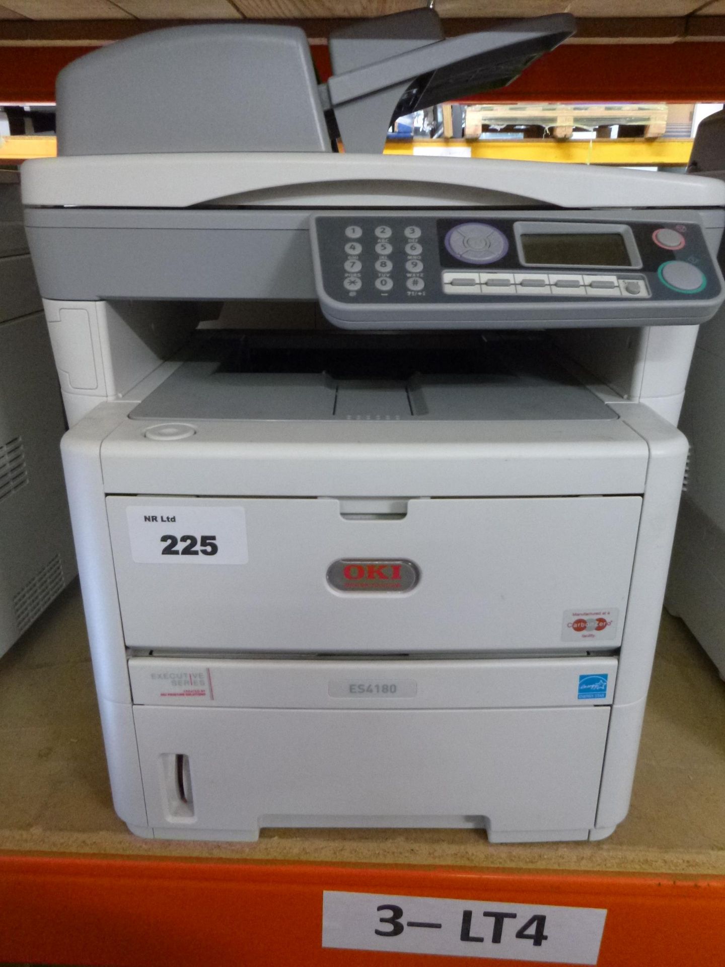 OKI ES4180mfp NETWORK Laser printer with test print