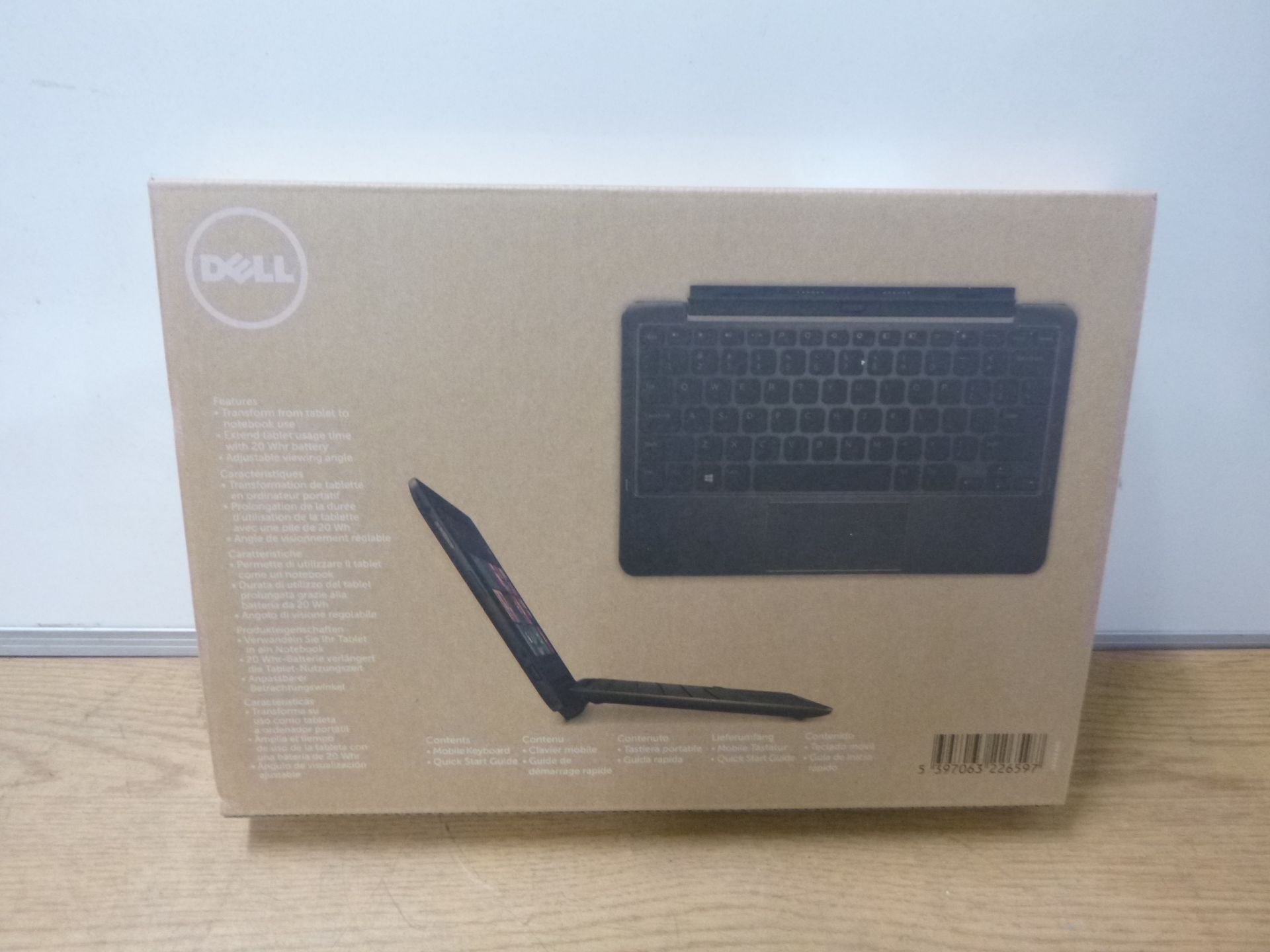 DELL VENUE 11 PRO MOBILE KEYBOARD 5130/7130/7139/7140. NEW & BOXED - Image 2 of 2