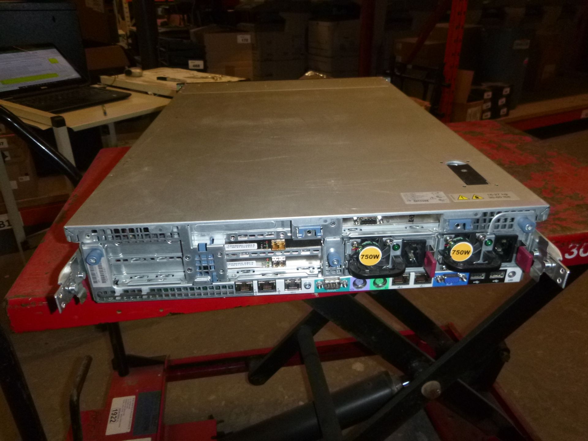 HP PROLIANT DL380 G6 2U RACKMOUNT FILESERVER. 2 X QUAD CORE 2.67GHZ PROCESSORS (X5550), 20GB RAM , 4 - Image 3 of 3