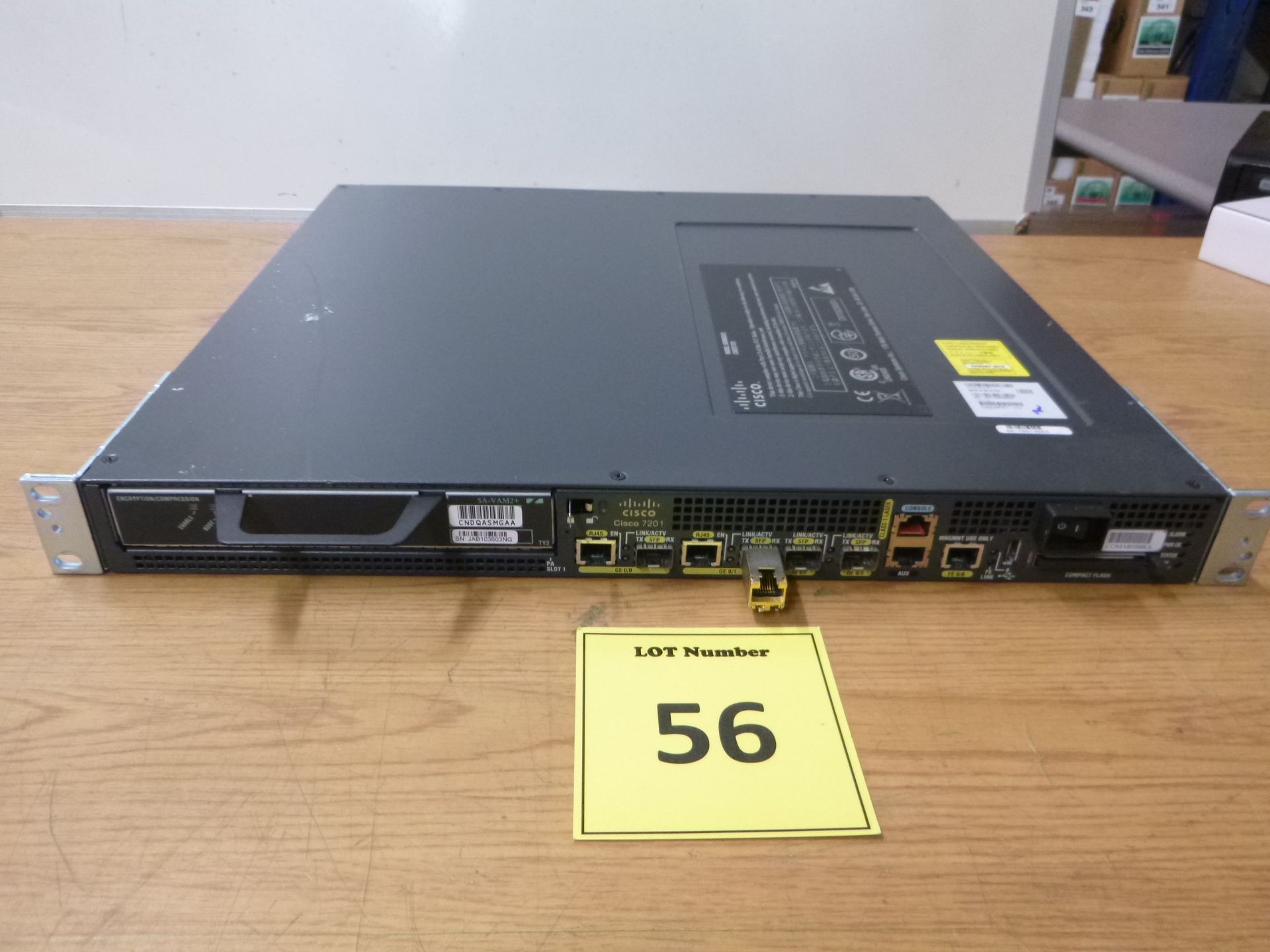 CISCO 7201 ROUTER. MODEL CISCO 7201 V02