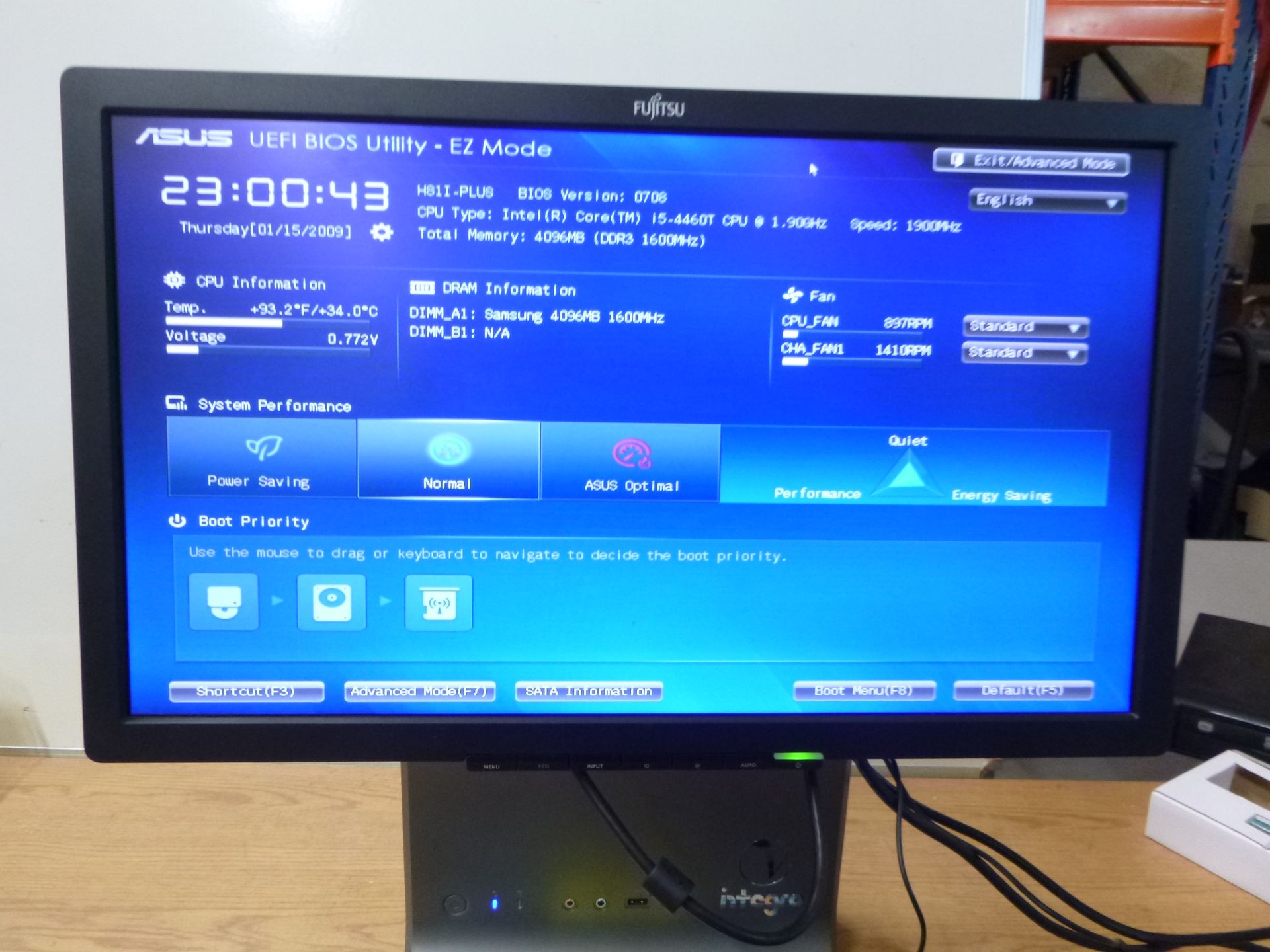 VIGLEN INTEGRA ALL IN ONE SYSTEM. CORE i5 4460T @ 1.9GHZ, 4GB RAM, 250GB HDD, DVDRW WITH 22" TFT - Image 2 of 3