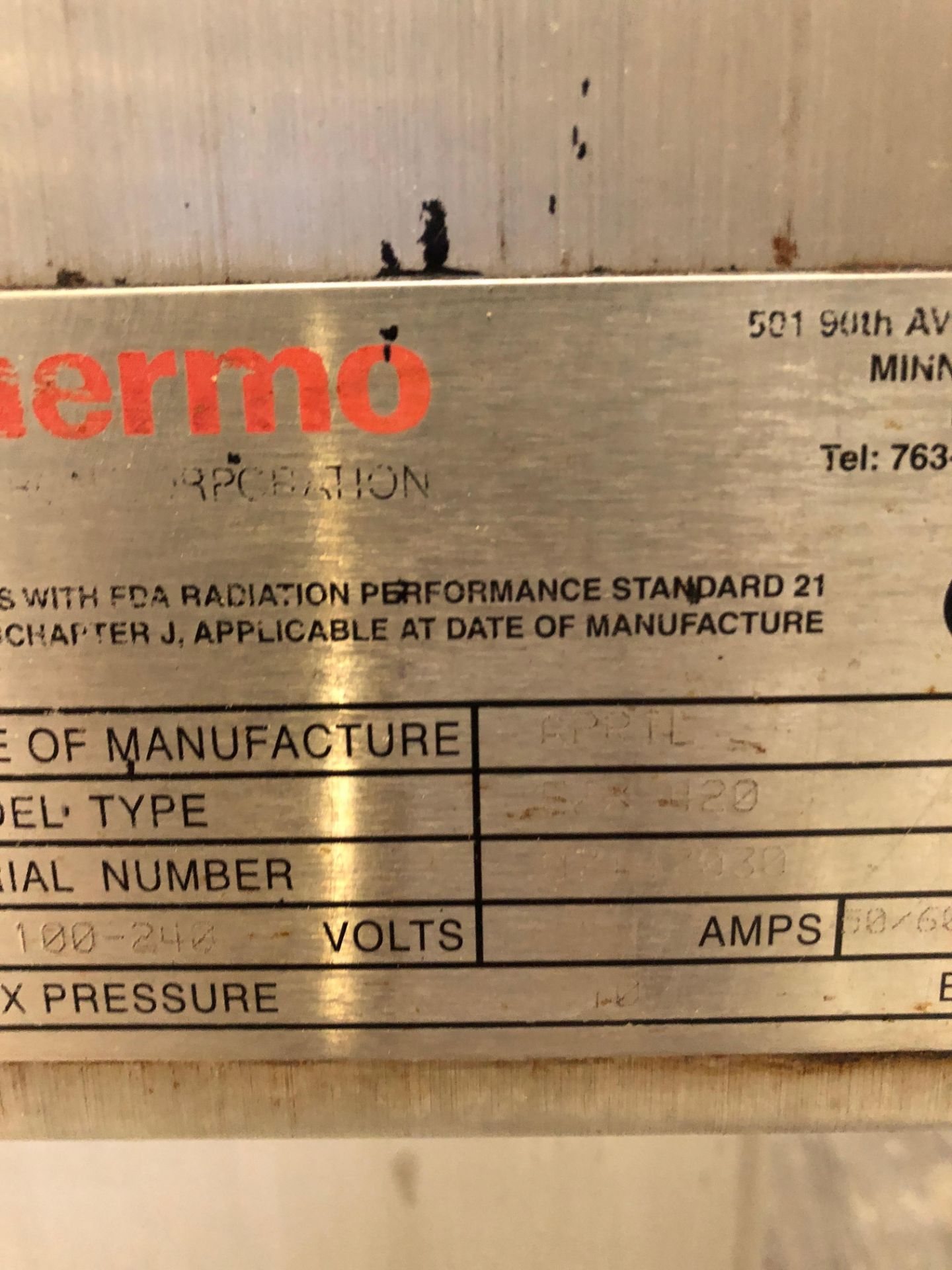 ThermoFischer Xray machine - Image 4 of 4