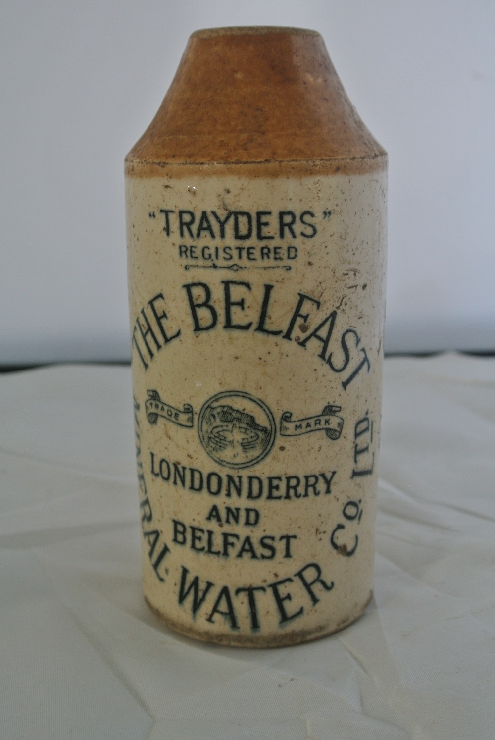 COLLECTABLES - A stoneware bottle reading 'The Bel - Image 2 of 5