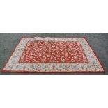 FURNITURE/ HOME - A beautiful Indian tufted wool r