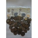 COINS - A collection of various coins to include s