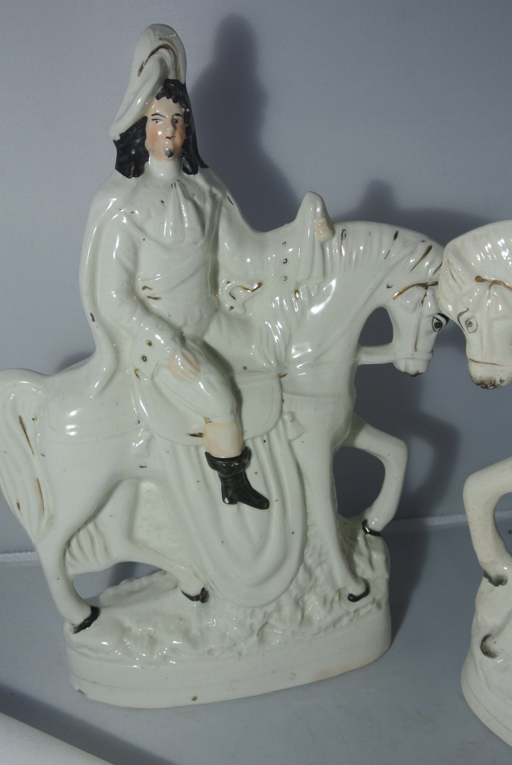 CERAMICS - A pair of Staffordshire figures modelle - Image 4 of 5