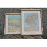 ARTWORK - A collection of 2 framed Vincent Van Gou