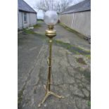 COLLECTABLES - A stunning antique brass telescopic