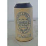 COLLECTABLES - A rare stoneware Guinness 'Blue Top