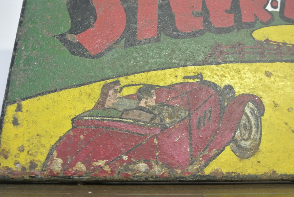 COLLECTABLES - A stunning hand painted sign advert - Image 3 of 3