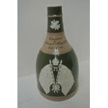 CERAMICS - A Spode commemorative bottle/ decanter,