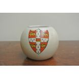 CERAMICS - A small crest ware Carlton Ware match s