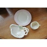 CERAMICS - A collection of 3 pieces of Belleek, to