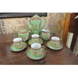 CERAMICS - An antique/ vintage 11 piece 'Geisha Gi