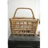 FURNITURE/ HOME - A vintage/ Mid Century Bamboo ma