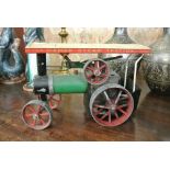 COLLECTABLES - A vintage Mamod TE1 Steam Tractor.