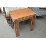 FURNITURE/ HOME - A nest of vintage/ Mid Century t