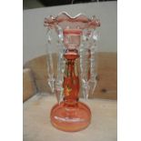 CERAMICS/ GLASS - A stunning antique style ruby/ c