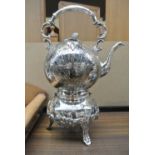 COLLECTABLES - A stunning antique silver plated sp