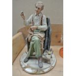 CERAMICS - A Capodimonte figure, titled 'The Tailo