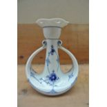 CERAMICS/ GLASS - A vintage ceramic Delft candlest