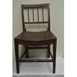 FURNITURE/ HOME - An antique Georgian chair with u