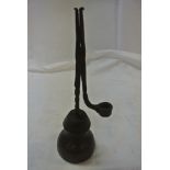 COLLECTABLES - An antique Irish wrought Iron handm