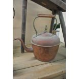 COLLECTABLES - A vintage/ antique copper kettle.