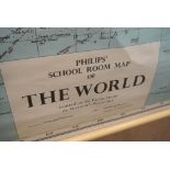 COLLECTABLES - A large vintage Philip's Map of the