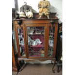 FURNITURE/ HOME - An antique Art Nouveau mahogany