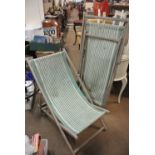 COLLECTABLES - A pair of vintage/ retro deck chair