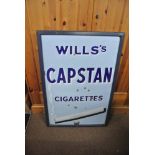 COLLECTABLES - A large framed Wills's Capstan Ciga