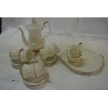 CERAMICS - A Royal Albert Val D'or tea set to incl