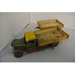 COLLECTABLES - An antique/ vintage Mettoy tipper t