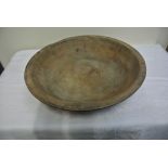 COLLECTABLES - An antique Irish hand carved bowl.