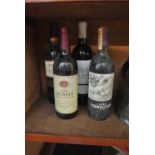 WINE/ SPIRITS - A collection of 4 various bottles