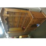 FURNITURE/ HOME - A large pine dresser with decora