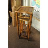 FURNITURE/ HOME - A set of 2 vintage bamboo side t