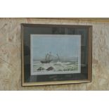 ARTWORK - An original framed oil on board painting