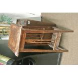 FURNITURE/ HOME - An antique/ vintage wooden plant