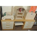 FURNITURE/ HOME - A retro Stag dressing table & st
