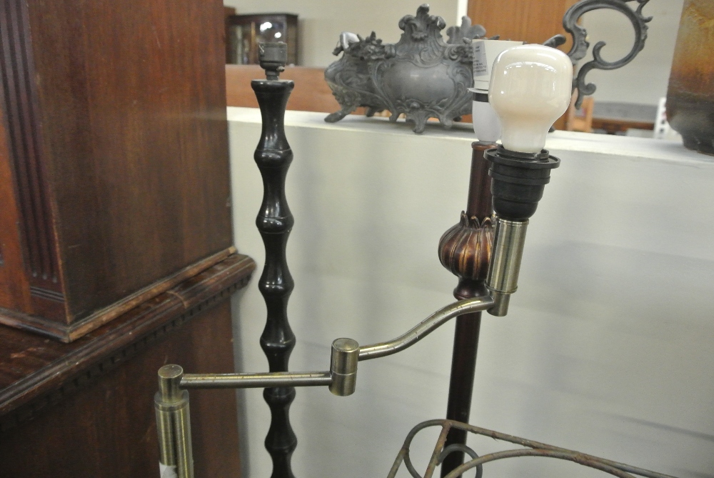 COLLECTABLES - A collection of 3 standard lamp bas - Image 2 of 4